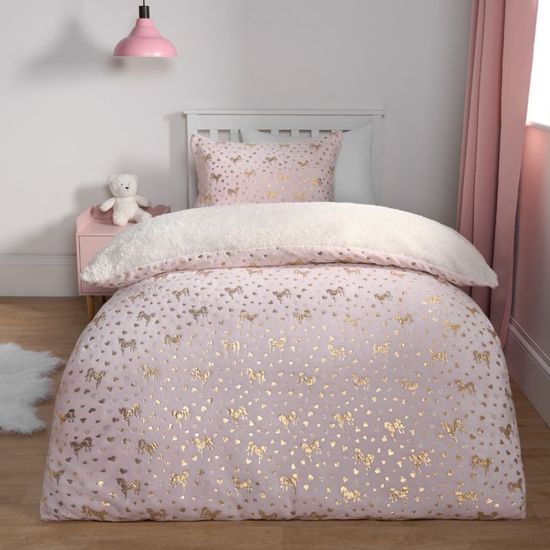 Blush Pink and gold Soft Bedding
