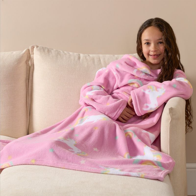 Wearable Blanket Pink unicorn