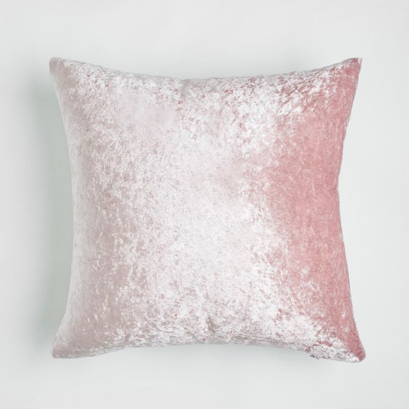 Crushed Velvet Blush Cushion Cover Only