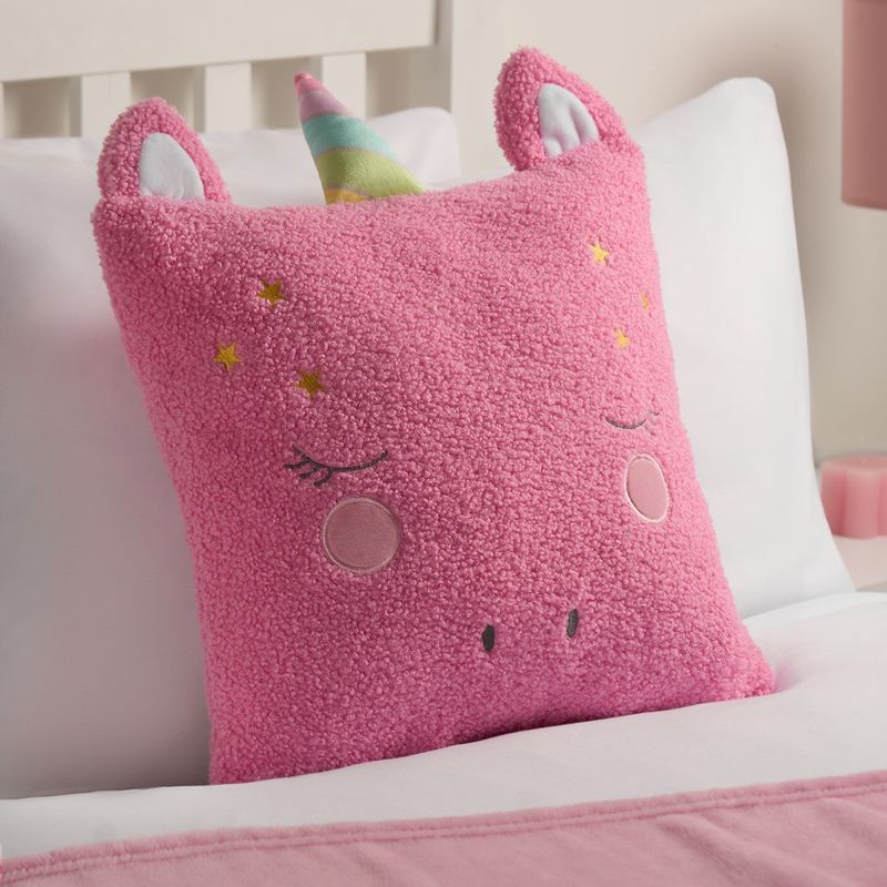 Unicorn Bright Pink Cushion