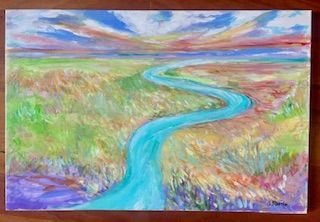 Field with River 2