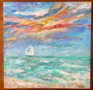Single Sailboat