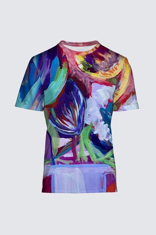 Abstract floral Salvador Tee