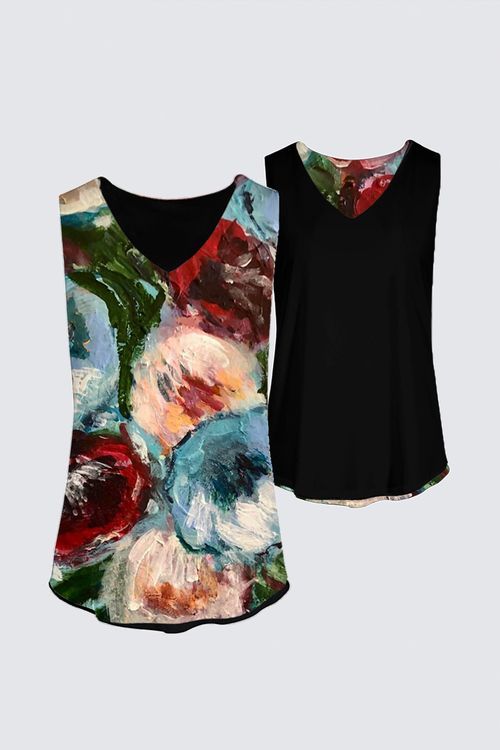 Winter Bouquet Kaplan Tank
