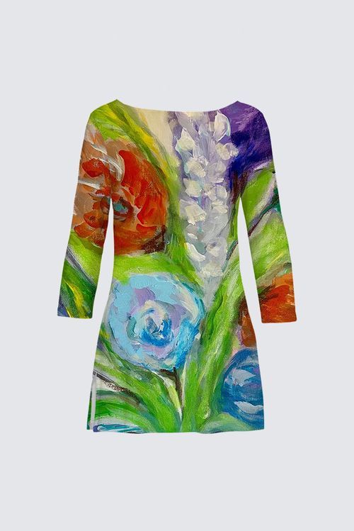 Spring Time in the Garden Patti Tunic II