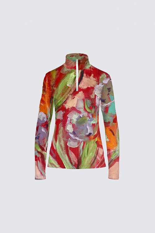 Long Stem floral Jamie Top