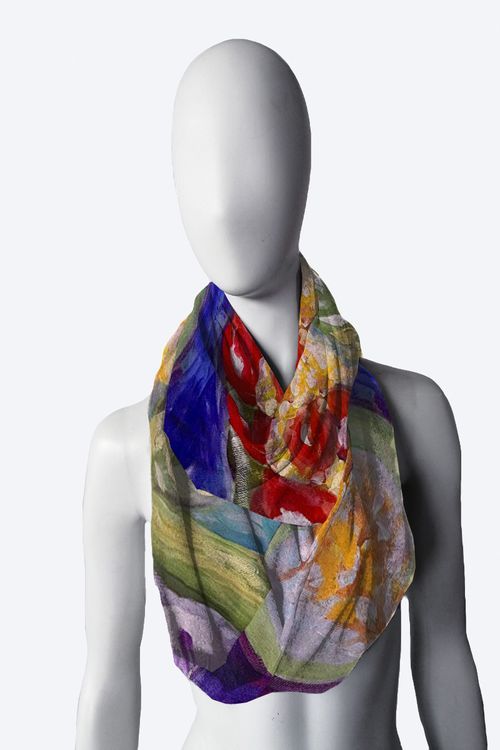 Close Up Floral Nora Infinity Scarf