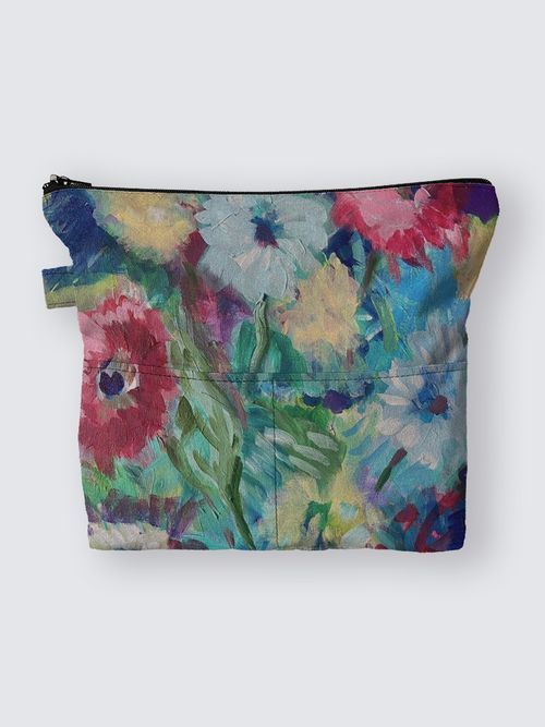 Mums Suede Medium Pouch