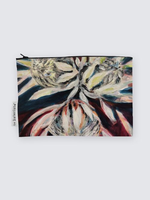 Protea Suede Pouch