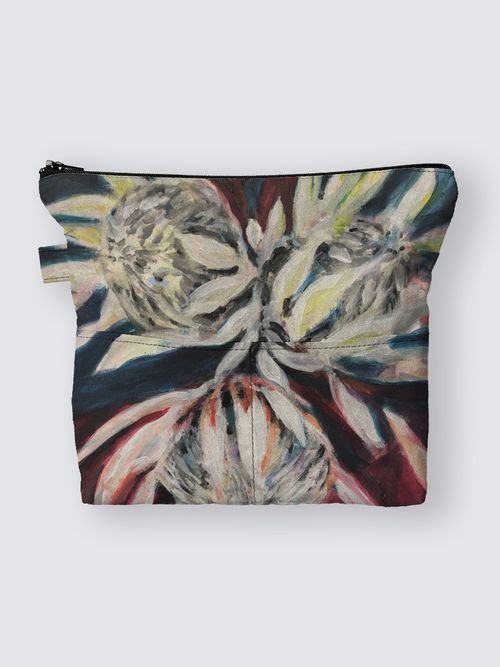 Protea Suede Medium Pouch