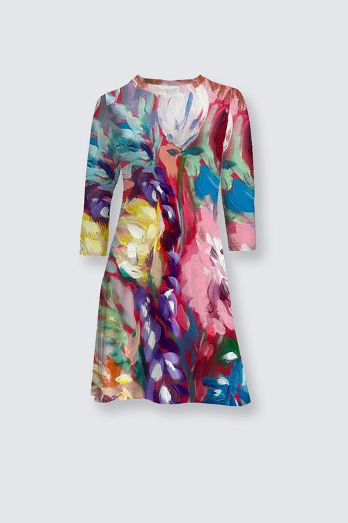 Bountiful Bouquet Lara Flare Dress
