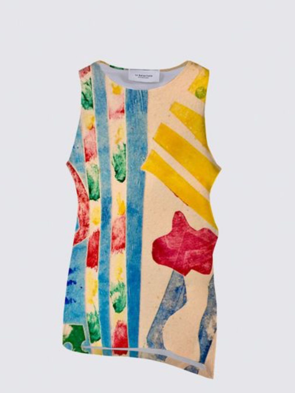 Stencil Shapes Florence Knotted Tank Top