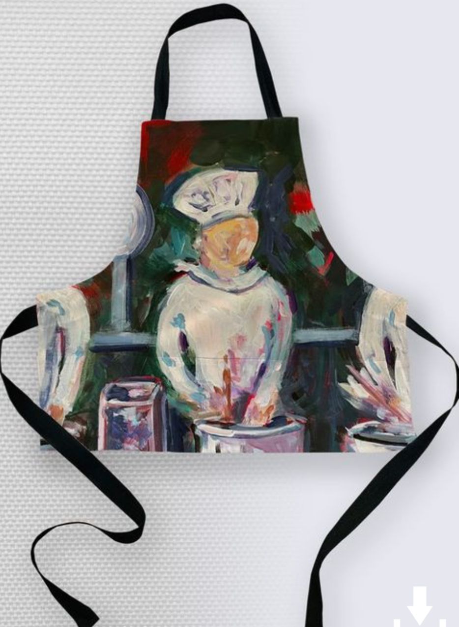 Three Chefs Angele Apron