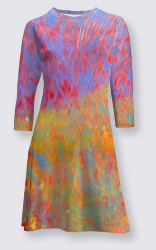 Sunset Laura Flare Dress