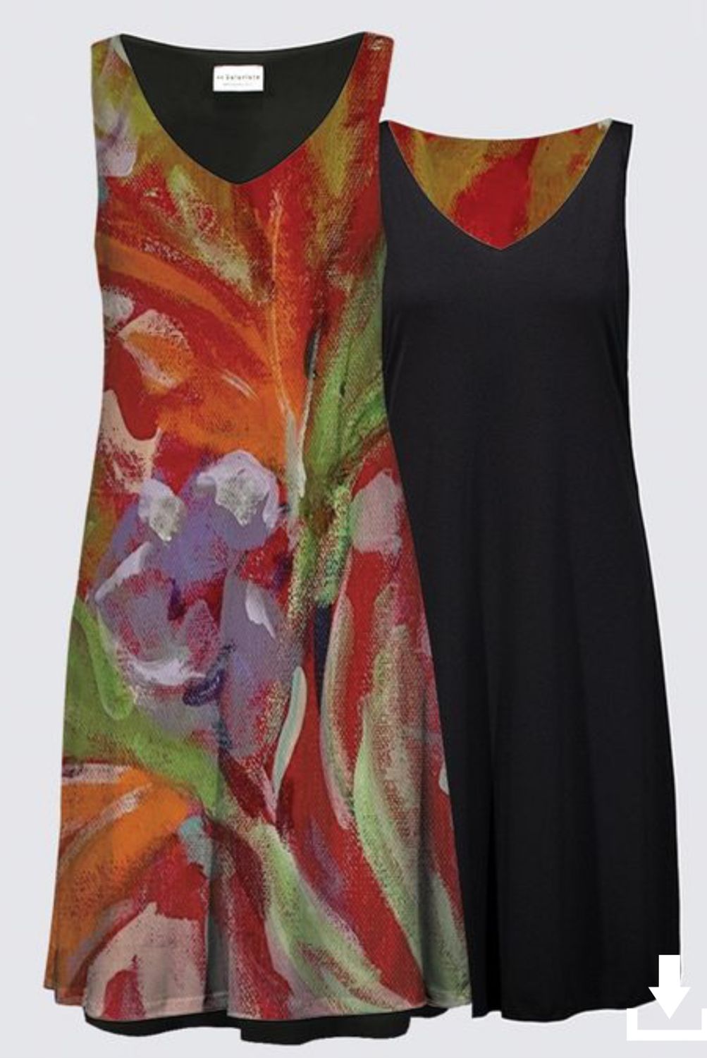 Long Stem Floral Kate Dress