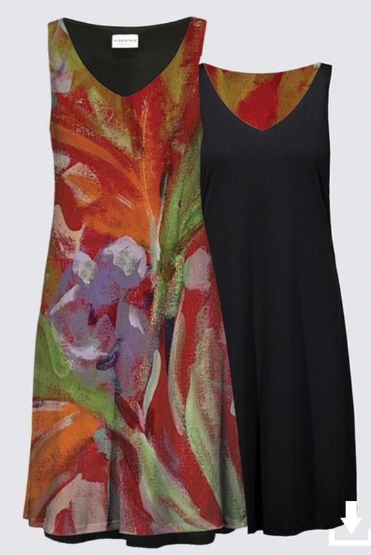 Long Stem Floral Kate Dress