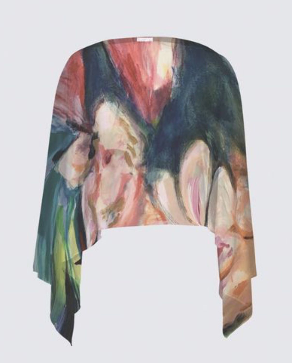 Large Floral Claudia Shawl