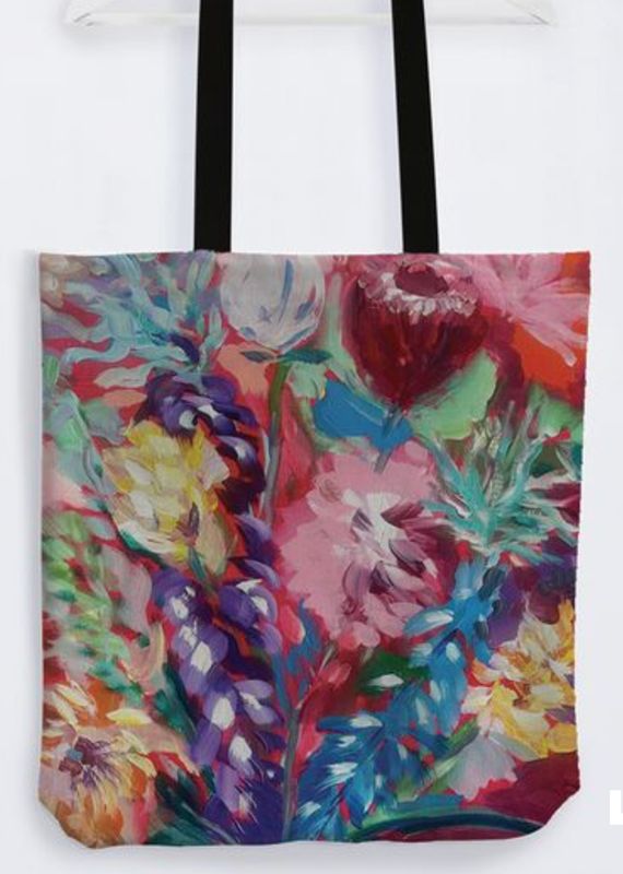Bountiful Bouquet Maxime Canvas Tote