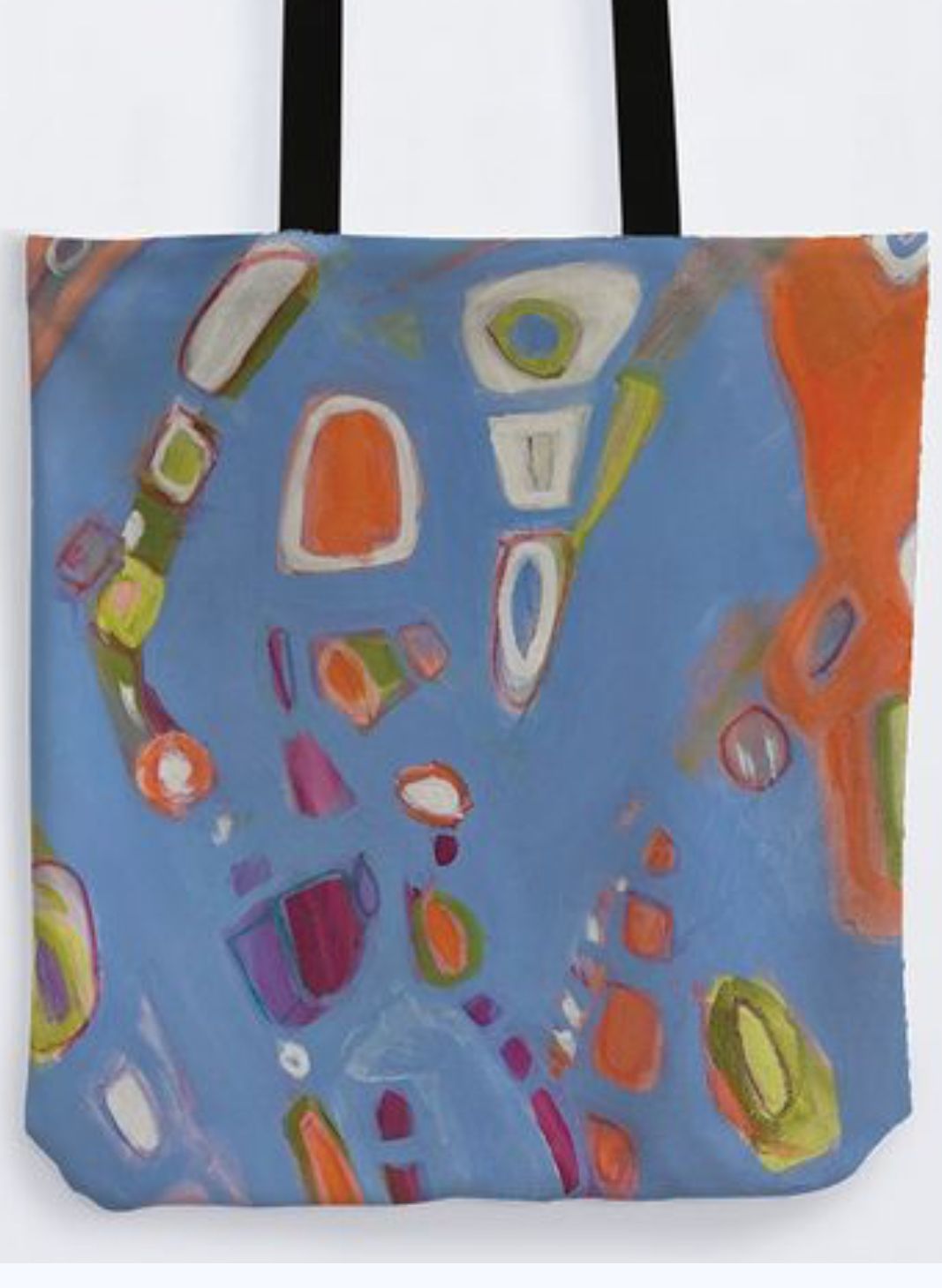 Triangles Maxime Canvas Tote
