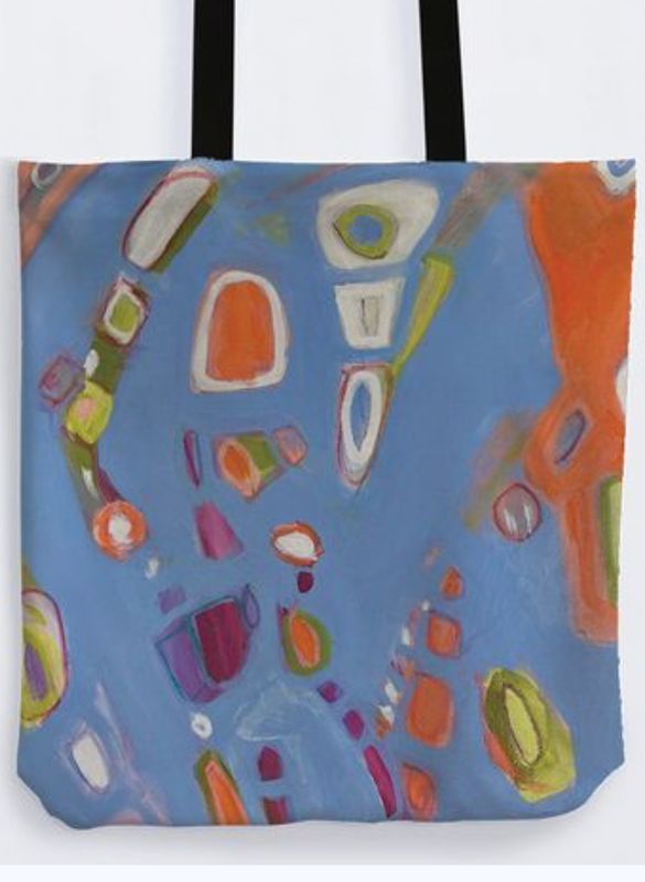 Triangles Maxime Canvas Tote