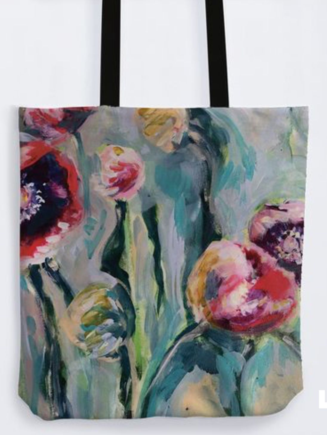 Poppies Maxime Canvas Tote