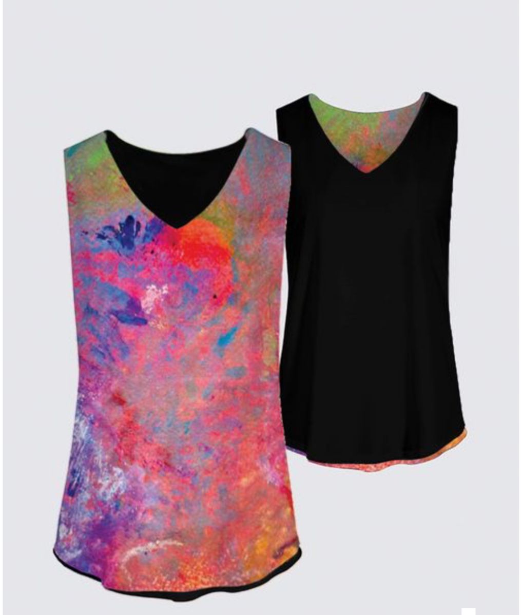 Violet Sunset Kaplan Tank