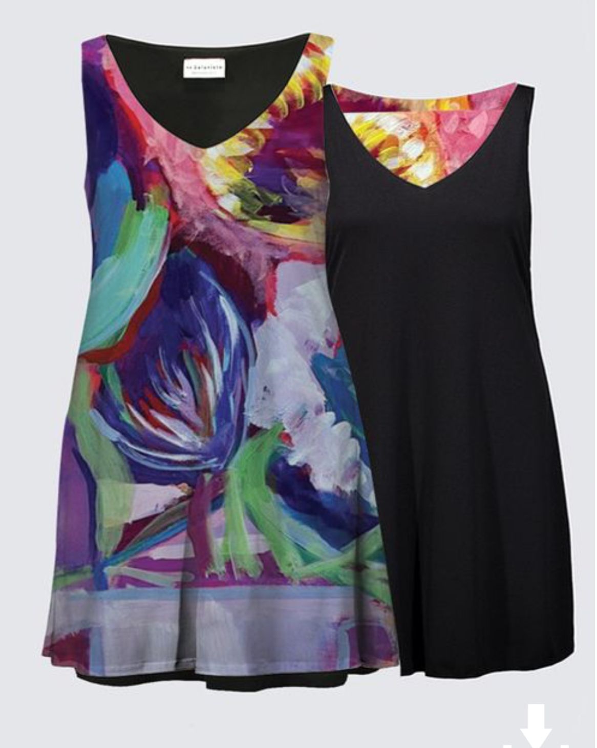Abstract Floral Kate + Dress
