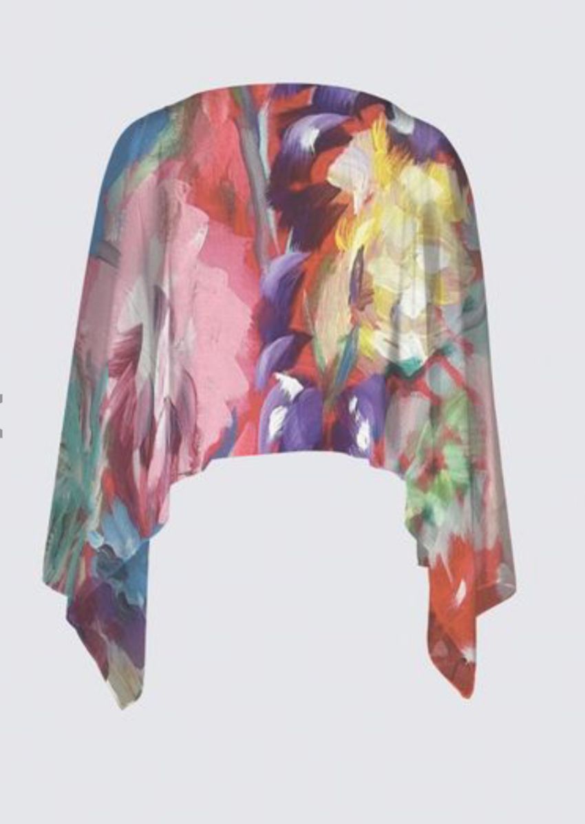 Bountiful Bouquet Claudia Shawl