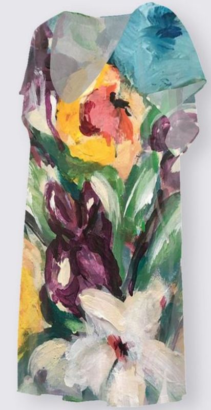 Yellow Poppies Oceanne Beach Tunic