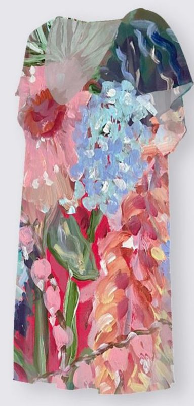 Farmers Market Bouquet Oceanne Beach Tunic