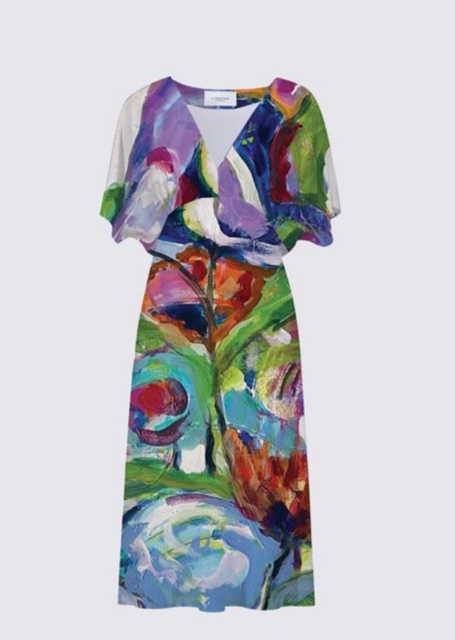 Garden Variety Sarah V-Neck Dress Garden Variety Sarah V-Neck Dress