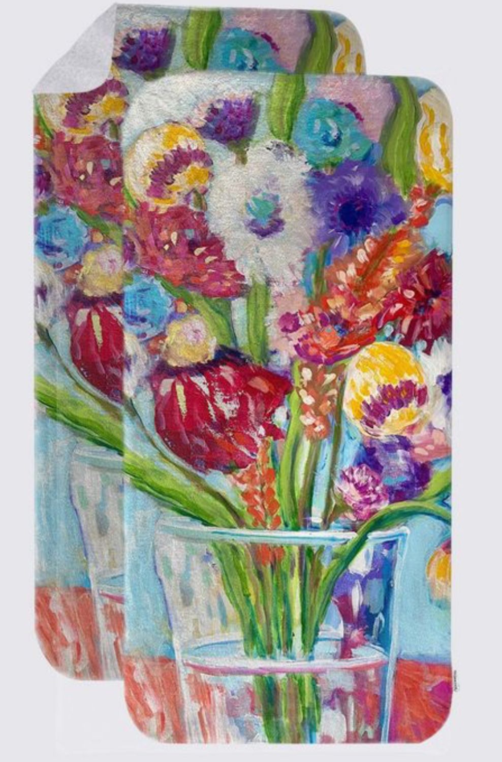 End of Summer Blooms Hand Towels (pack of 2)