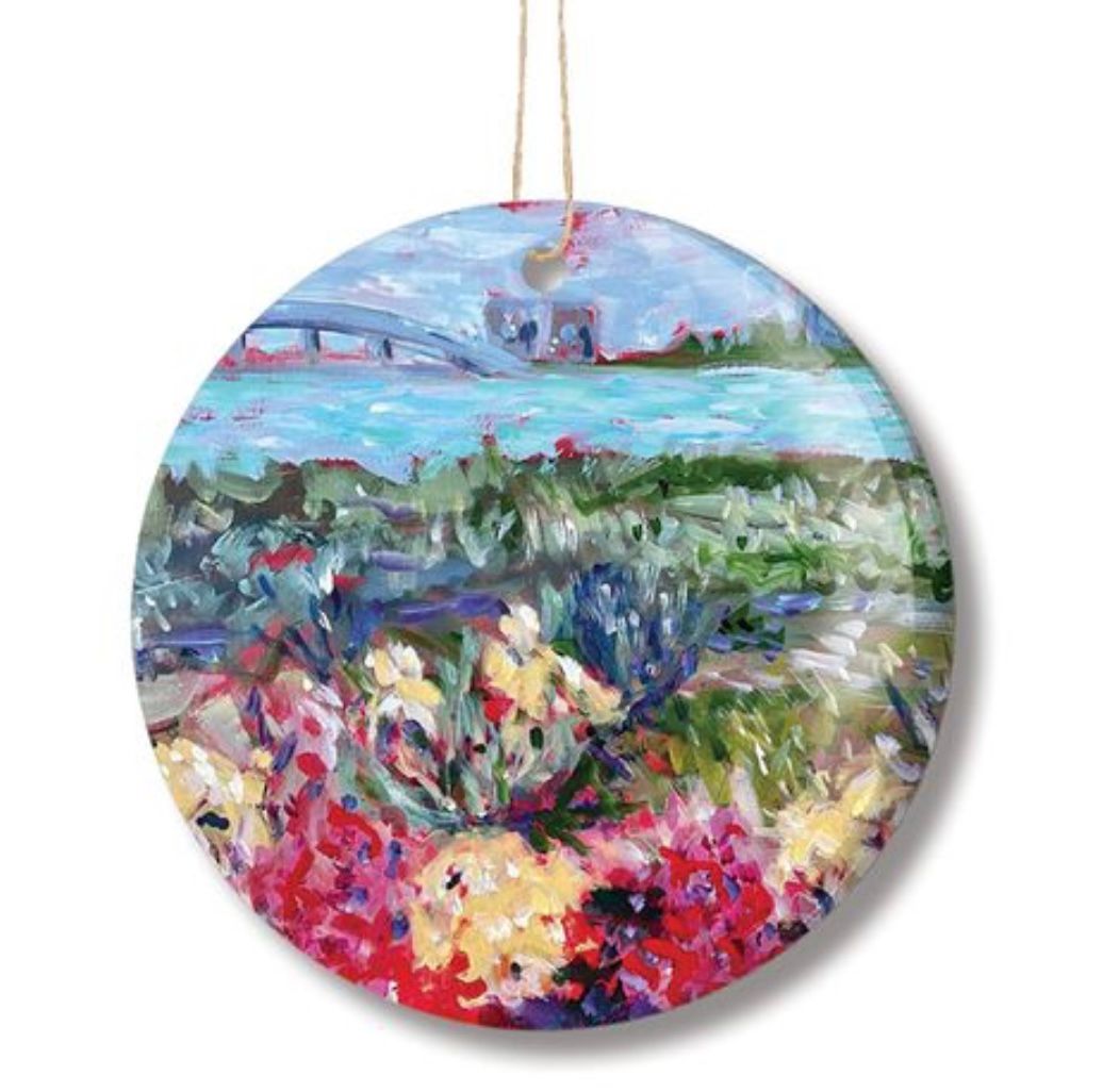 Selby Garden Bridge View Ornament Selby Garden Bridge View Ornament