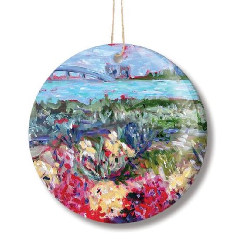 Selby Garden Bridge View Ornament