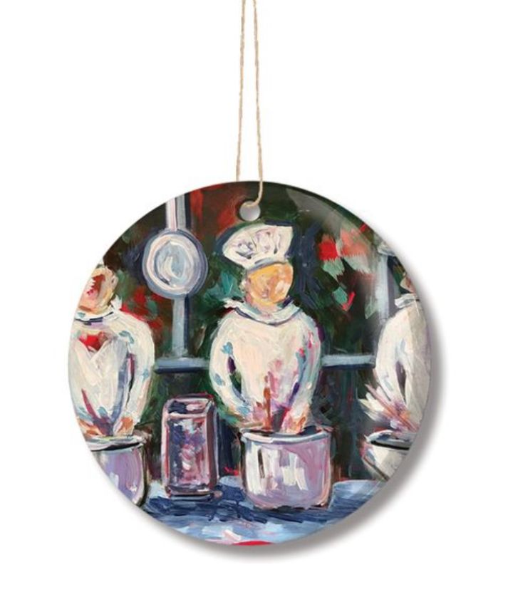 Three Chefs Ornament Three Chefs Ornament