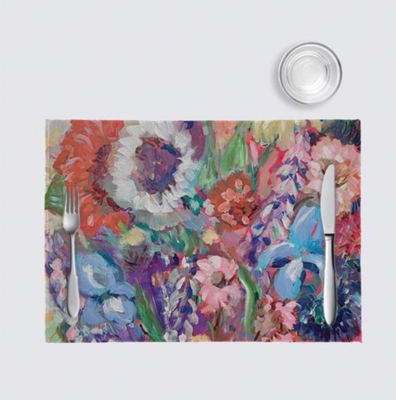 Fall Flowers Celeste Placemats (pack of 4)