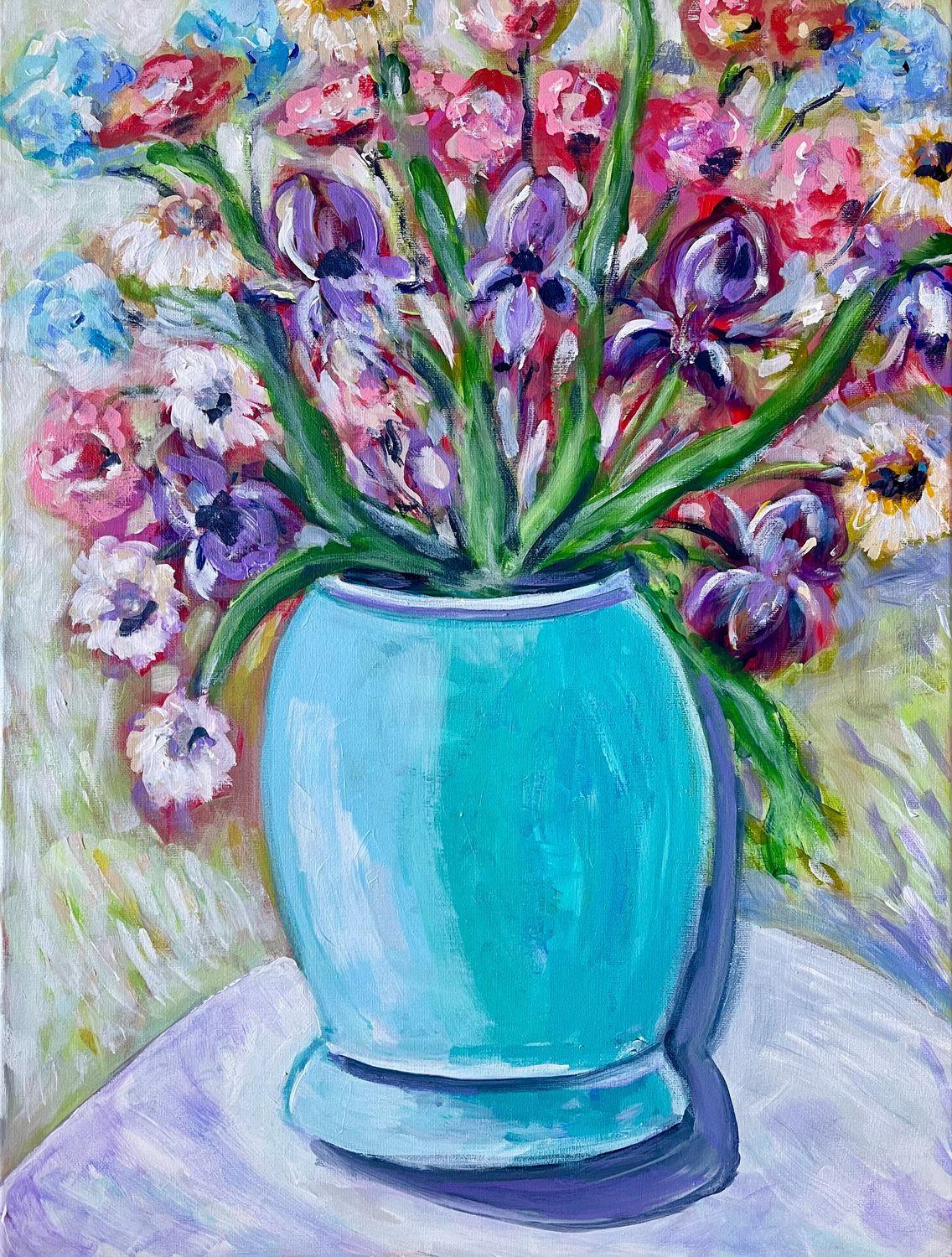 End of Summer Bouquet Hannah Hand Towels (pack of 2) End of Summer Bouquet Hannah Hand Towels (pack of 2)