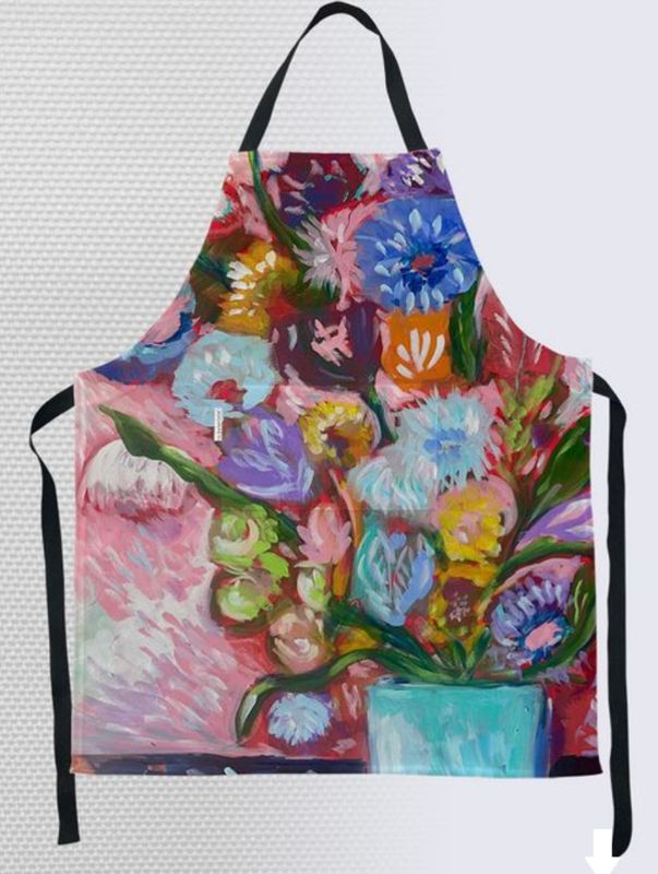 Fun Flowers Angele Apron