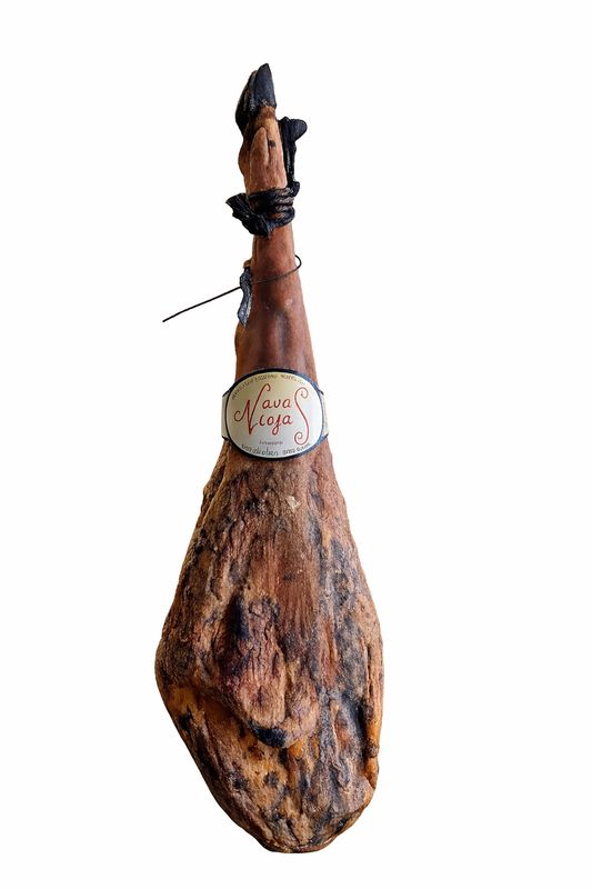 Jamón 100% ibérico bellota dos montaneras 2022. Peso aprox. 7,0 kg.