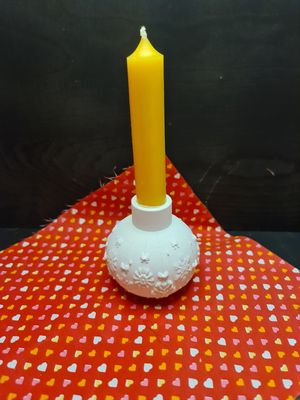 Schnee-Eis-Kerzenständer