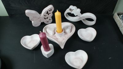 Romantisches Keraflott-Set – &quot;Schoko-Liebe&quot;