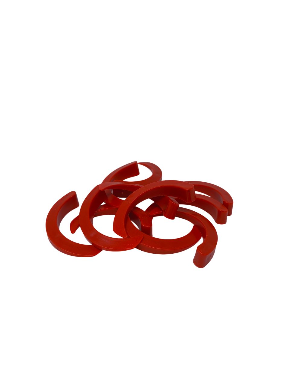 Fliesen Sichelkeile 1–13 mm rot – 100 Stück