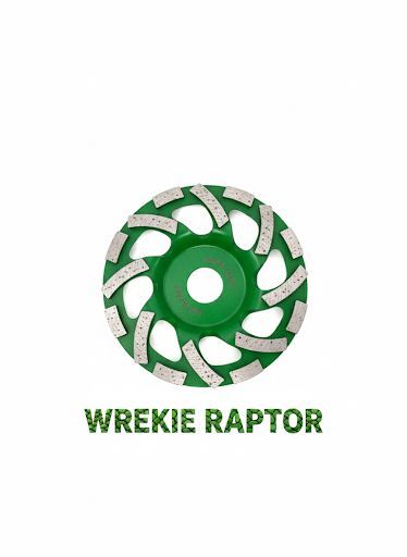 Diamant‑Schleiftopf „RAPTOR“ 125 mm – extrem schneller Beton‑ &amp; Naturstein‑Schliff