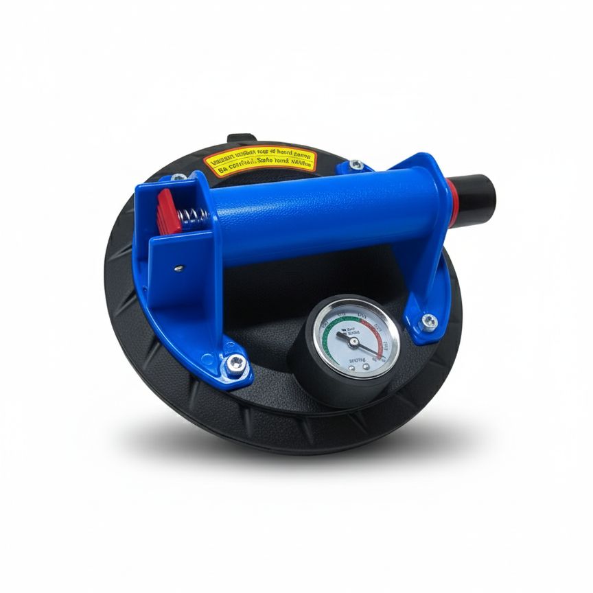 Vakuum-Saugnapf mit Manometer & Druckkontrolle â Profi Saugheber fĂŒr Fliesen & Glas Vakuum-Saugnapf mit Manometer & Druckkontrolle â Profi Saugheber fĂŒr Fliesen & Glas
