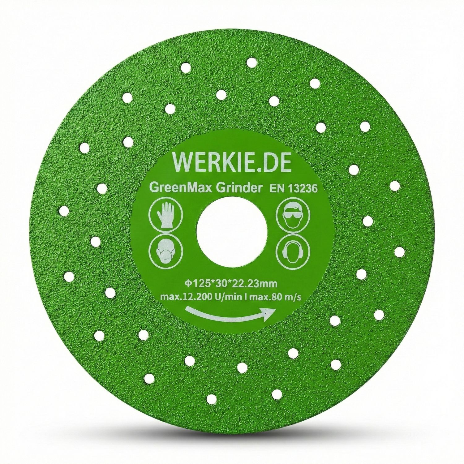 GreenMax Grinder 125 mm Diamanttrennscheibe – Präzision &amp; Haltbarkeit