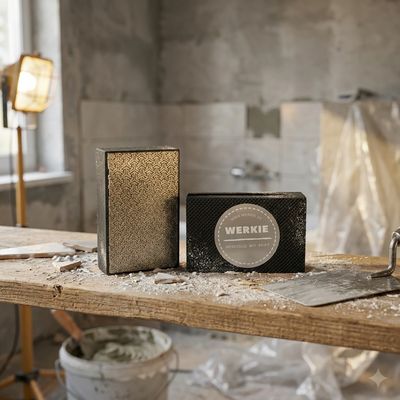 Diamant Handschleifpad K100 – Fliesenkanten glätten Diamant Handschleifpad K100 – Fliesenkanten glätten