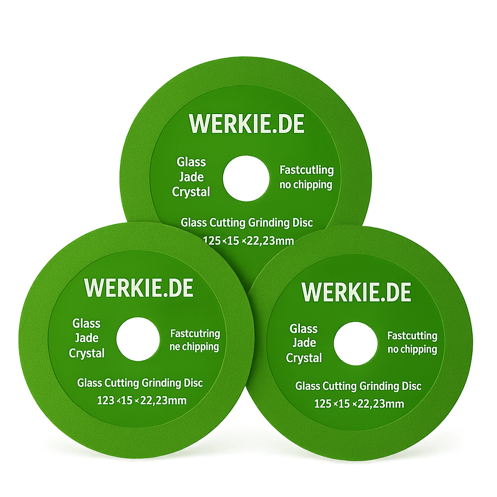 GREEN FINE 125 mm Diamantscheiben 3er‑Pack – 10 % sparen 125 mm Diamanttrennscheibe GREEN FINE – 3er‑Pack