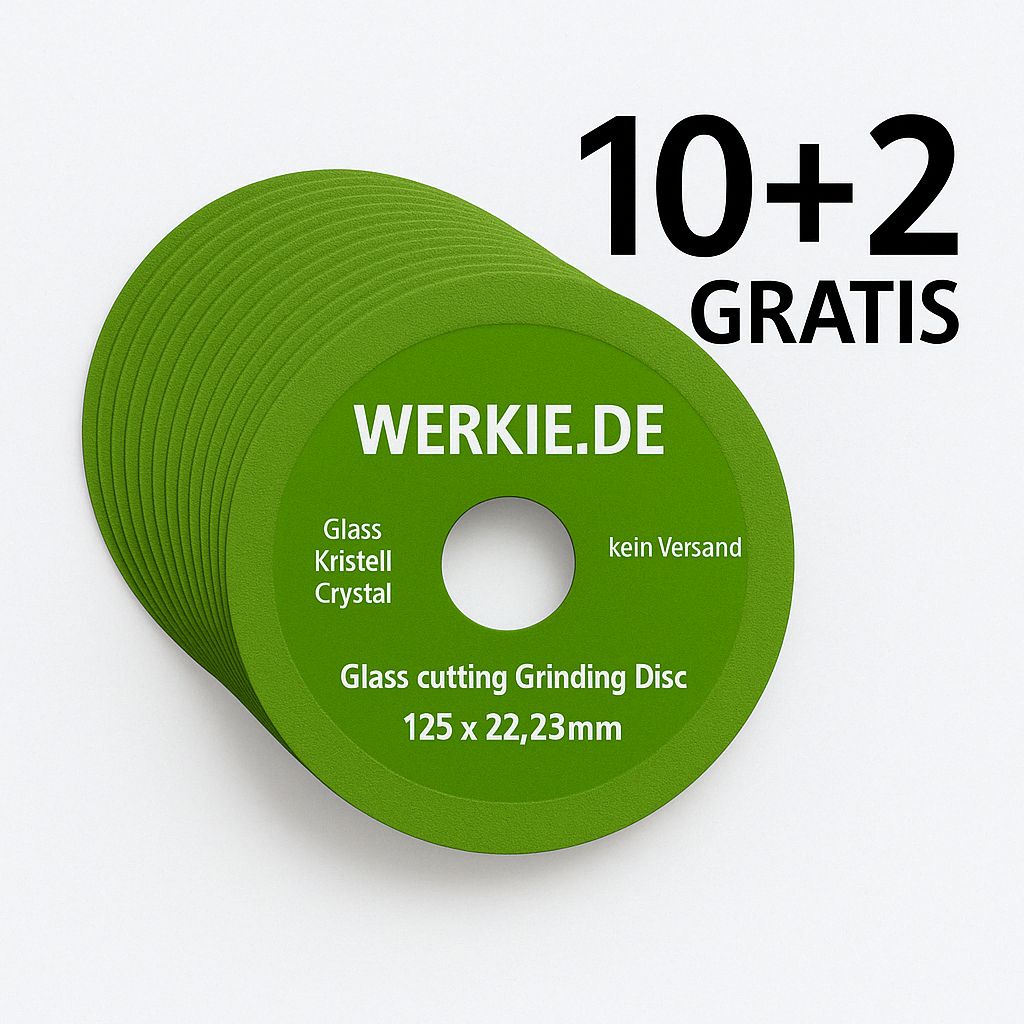 GREEN FINE 125 mm Diamantscheiben 10+2 – 2 gratis, ohne Versand