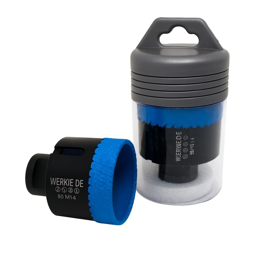 WERKIE MATRIX-PRO 50 mm Diamant-Trockenbohrkrone WERKIE MATRIX-PRO 50 mm Diamant-Trockenbohrkrone