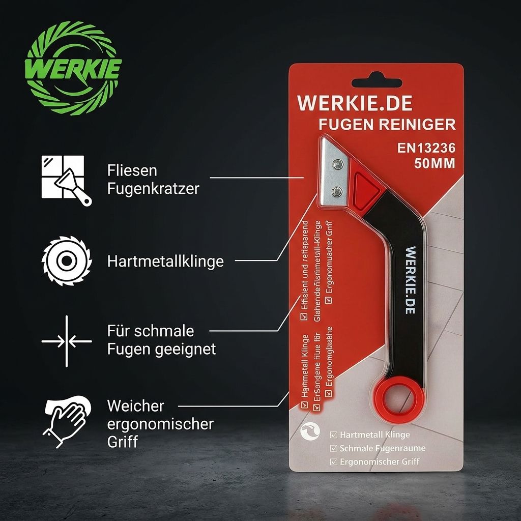 Fugenkratzer mit Hartmetallklinge
